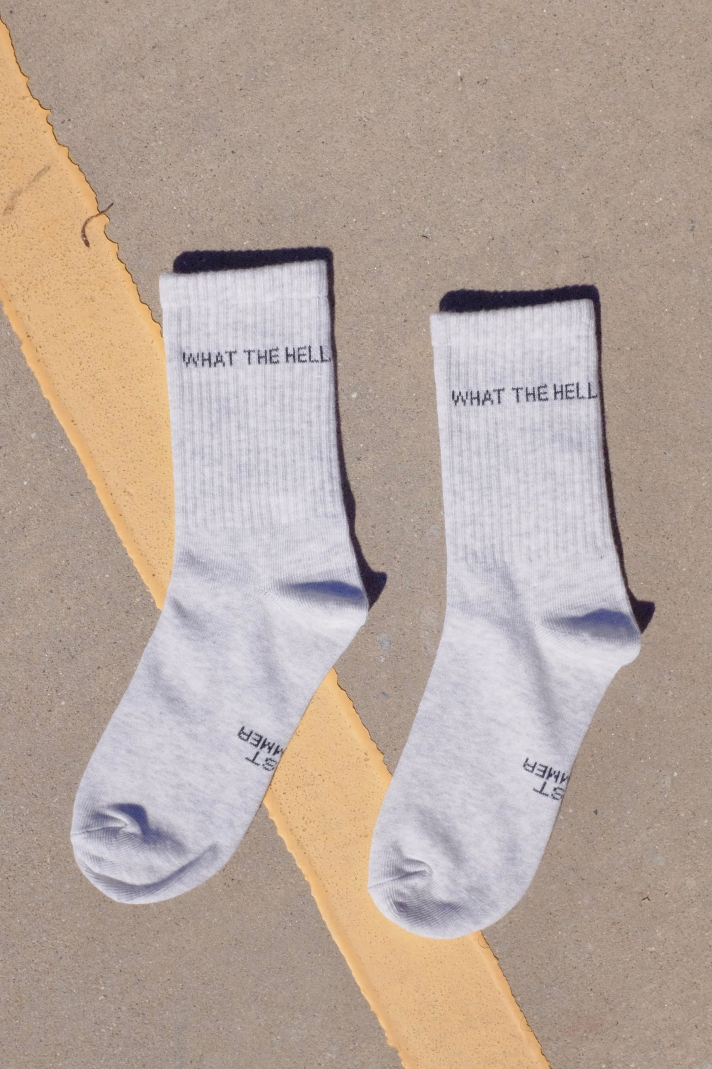 What The Hell - Heathered Grey